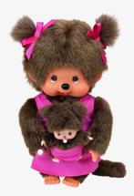 Monchhichi aapje met baby moeder met kind nieuw!, Kinderen en Baby's, Speelgoed | Knuffels en Pluche, Ophalen of Verzenden, Nieuw