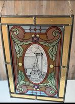 Onze Lieve Heer , in glas en lood … erg mooi !, Antiek en Kunst, Antiek | Religie, Ophalen of Verzenden