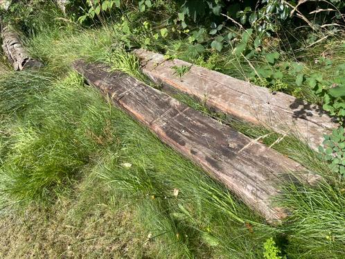 Gebruikte bielzen – per stuk of als partij, Tuin en Terras, Bielzen en Borders, Gebruikt, Biels, Hout, Ophalen