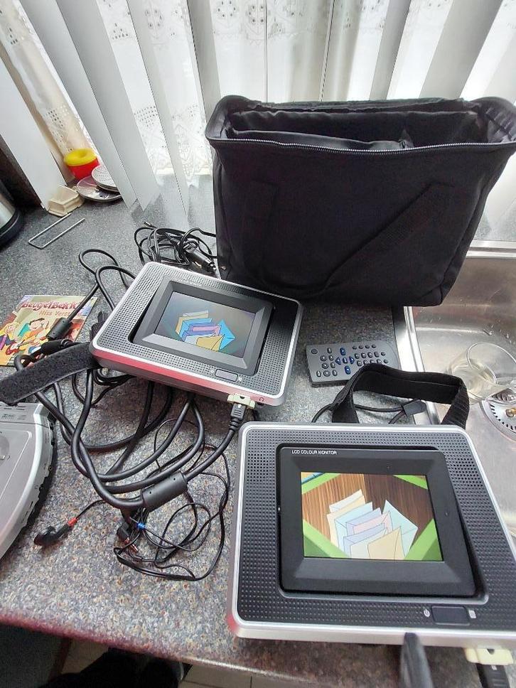 Mobile video- dvd recorder voor in de auto of gewoon thuis, Audio, Tv en Foto, Dvd-spelers, Zo goed als nieuw, Dvd-speler, Overige merken