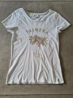 T-shirt mt XS Cotton Club, Wit, Ophalen of Verzenden, Korte mouw, Maat 36 (S)