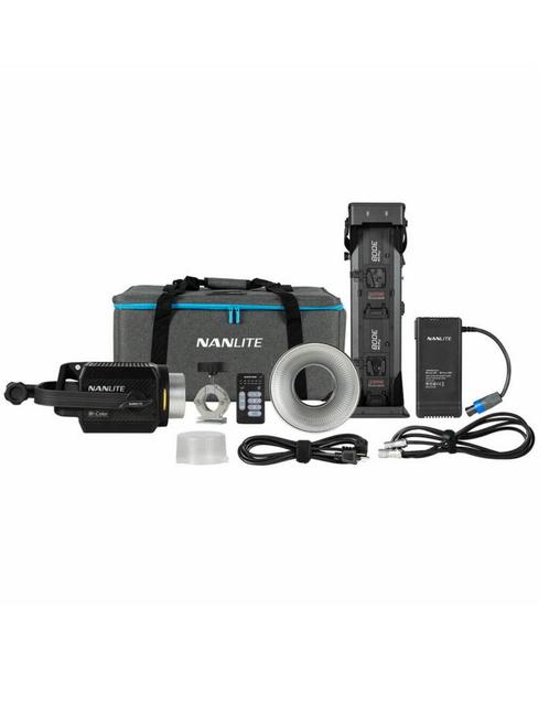 Nanlite FS-300B LED Bi-color + Softbox + Statief, Audio, Tv en Foto, Fotografie | Fotostudio en Toebehoren, Zo goed als nieuw
