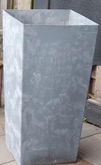 Betonlook bloempot 40x40x75, Ophalen, Gebruikt, Minder dan 60 cm, Overige vormen