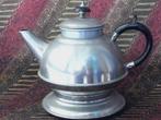 Oud compleet driedelig silverplate theeservies uit Engeland., Antiek en Kunst, Ophalen of Verzenden