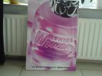 poster op board of karton 70 x 50 hoofdkleur rose, Ophalen of Verzenden, Zo goed als nieuw, Rechthoekig Staand, Overige onderwerpen