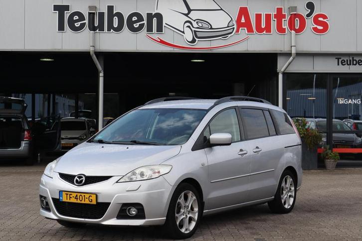Mazda 5 2.0 GT-L Lederen interieur, Climate control, 7 Perso, Auto's, Mazda, Bedrijf, Te koop, ABS, Airbags, Airconditioning, Alarm