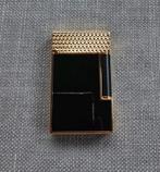Prachtige S.T. Dupont Aansteker Goud Onyx Zwart Ligne 2, Ophalen of Verzenden, Nieuw, Aansteker