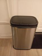 Prullenbak RVS Afvalemmer met Pedaal - Zo Goed Als Nieuw, 40 liter of meer, Ophalen of Verzenden