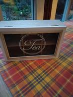 Theedoos 6 vakken, Minder dan 50 cm, Ophalen of Verzenden, Zo goed als nieuw, Minder dan 50 cm