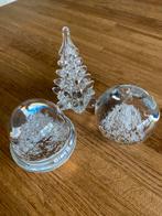 Glas Appel / Eikel / Dennenboom (set), Ophalen, Gebruikt