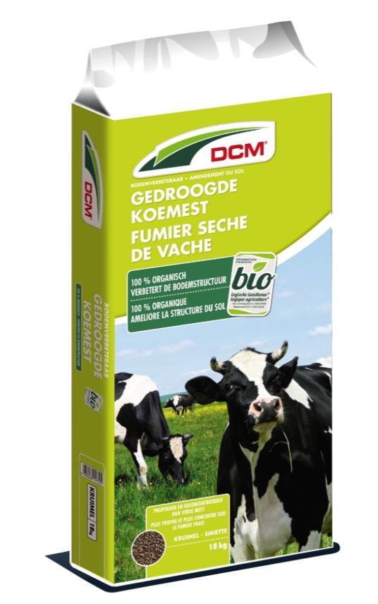 18 kilo gedroogde koemest - 18kg - Bio, Tuin en Terras, Aarde en Mest, Mest, Ophalen of Verzenden