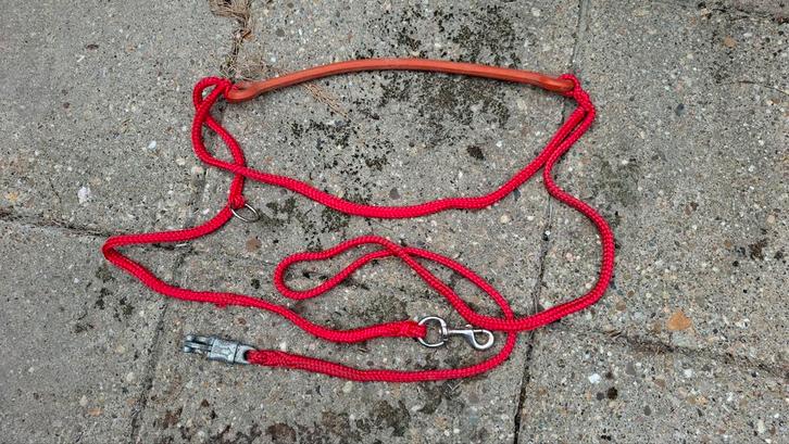 Lijn voor het leren van pakwerk - gebruikt, Dieren en Toebehoren, Honden-accessoires, Gebruikt, Ophalen of Verzenden