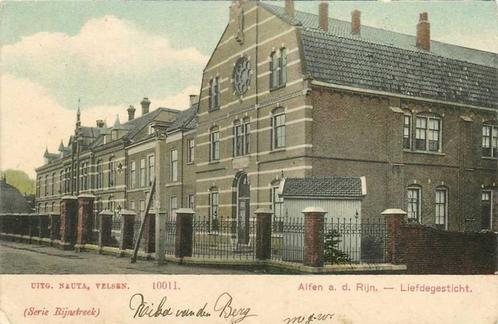 (300-068-025) Alphen aan den Rijn Liefdegesticht, Verzamelen, Ansichtkaarten | Nederland, Zuid-Holland, Verzenden