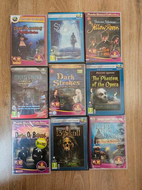 Pc game 9x zoek en vind games partij Denda, Spelcomputers en Games, Games | Pc, Zo goed als nieuw, Puzzel en Educatief, 1 speler
