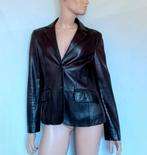 HUGO BOSS BLACK LABEL Leren Jas , Maat 36 - 38, Verzenden, Zo goed als nieuw, Maat 36 (S), Bruin