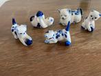 miniatuur Delfts blauw kattenbeeldje letterbak, Verzamelen, Ophalen of Verzenden, Dier
