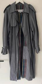 Yves Saint Laurent trench coat, Yves Saint Laurent, Ophalen of Verzenden, Zo goed als nieuw, Grijs