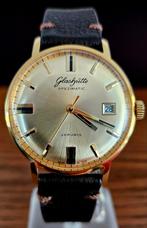 GUB Glashutte Spezimatic, Sieraden, Tassen en Uiterlijk, Horloges | Heren, Overige merken, Leer, Staal, Ophalen of Verzenden
