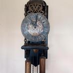 Lantaarnklok  messing op houten console, Ophalen of Verzenden