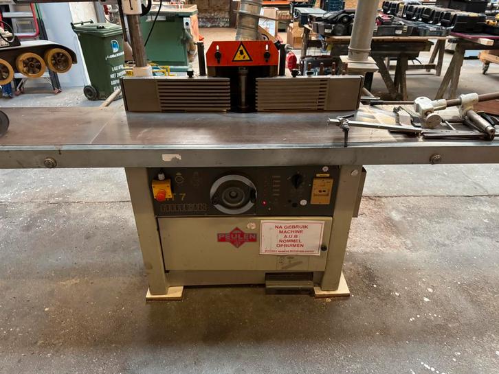 Tafelfreesmachine met freeskoppen, Zakelijke goederen, Machines en Bouw | Houtbewerking, Ophalen