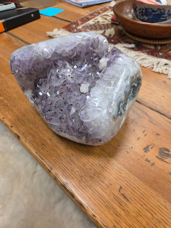 Grote Amethist Geode, Verzamelen, Mineralen en Fossielen, Mineraal, Ophalen