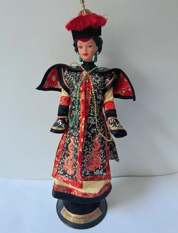 Barbie Chinese empress dolls of the world, Verzamelen, Poppen, Zo goed als nieuw, Pop, Ophalen of Verzenden