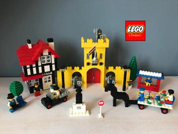 Legoland 1592 Dorp met kasteel (NL versie, 1983) beschikbaar voor biedingen