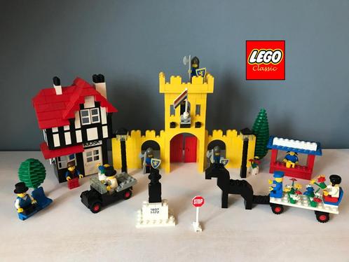 Legoland 1592 Dorp met kasteel (NL versie, 1983), Kinderen en Baby's, Speelgoed | Duplo en Lego, Zo goed als nieuw, Lego, Complete set