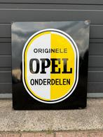 Originele Opel onderdelen emaille reclamebord, Ophalen of Verzenden, Zo goed als nieuw, Reclamebord