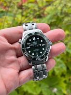 Omega Seamaster Green, Sieraden, Tassen en Uiterlijk, Horloges | Heren, Ophalen, Zo goed als nieuw, Staal, Omega