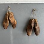 Oude houten schoenmallen, Antiek en Kunst, Ophalen of Verzenden
