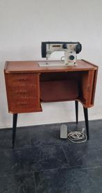 Vintage naai kast incl naaimachine Gazelle, Ophalen