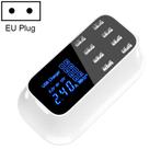 8 poorten USB-desktopoplader met LED display, Telecommunicatie, Mobiele telefoons | Telefoon-opladers, Ophalen of Verzenden, Zo goed als nieuw