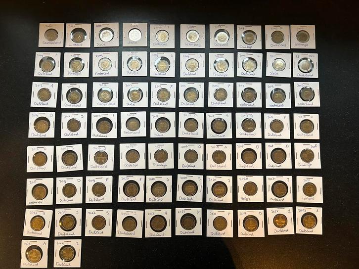 72 speciale 2 euro munten, Postzegels en Munten, Munten | Europa | Euromunten, Losse munt, 2 euro, Overige landen, Ophalen