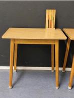 Vintage Schilte schooltafeltje  kindertafeltje school tafel, Gebruikt, Ophalen of Verzenden, Tafel(s)