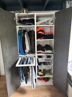 IKEA Pax kledingkast met broekenrek en draadmanden, Huis en Inrichting, Ophalen, Kunststof, Gebruikt, 100 tot 150 cm
