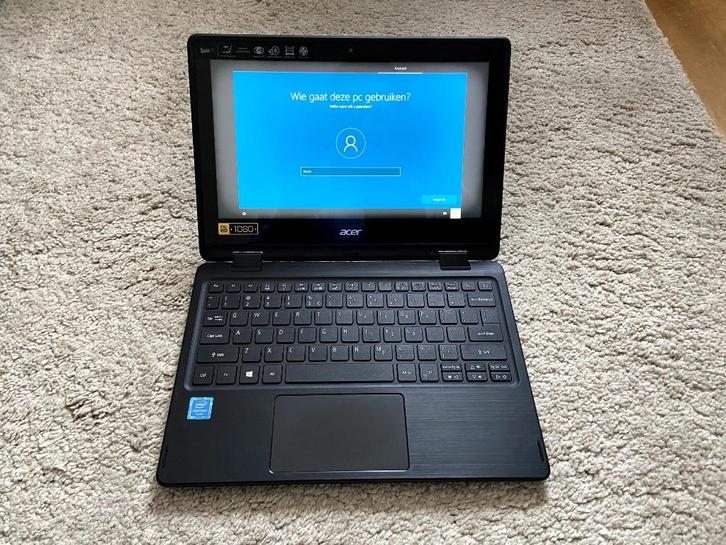 Laptop Acer Spin 1 SP111-31, Computers en Software, Windows Laptops, Gebruikt, 12 inch, Minder dan 2 Ghz, 4 GB, Qwerty, Ophalen of Verzenden
