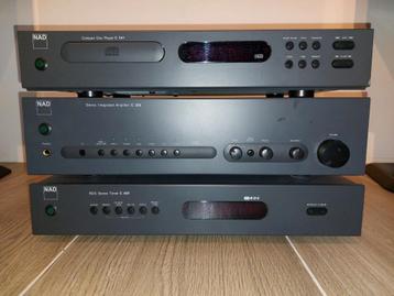 NAD C350 versterker, cd speler en tuner te koop beschikbaar voor biedingen