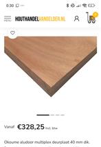 Multiplex plaat - voordelig!, Doe-het-zelf en Verbouw, Platen en Panelen, Ophalen, Gebruikt, Multiplex, 20 tot 50 mm