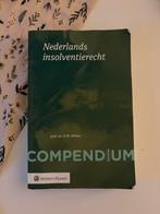 Compendium Nederlands insolventierecht, Ophalen of Verzenden, Alpha, Gelezen, WO