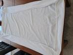 Ledikant Hoeslaken mt 120x60 is zeer mooi splinternieuw, Jongetje of Meisje, Ophalen of Verzenden, Zo goed als nieuw, Wit