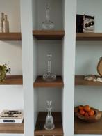 Kristallen Wijn karaffen, Huis en Inrichting, Minder dan 50 cm, Ophalen of Verzenden, Zo goed als nieuw, Minder dan 100 cm