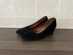 Zwarte suede pumps maat 7,5 / 41 Soft & Light, Pumps, Zwart, Ophalen of Verzenden, Gedragen