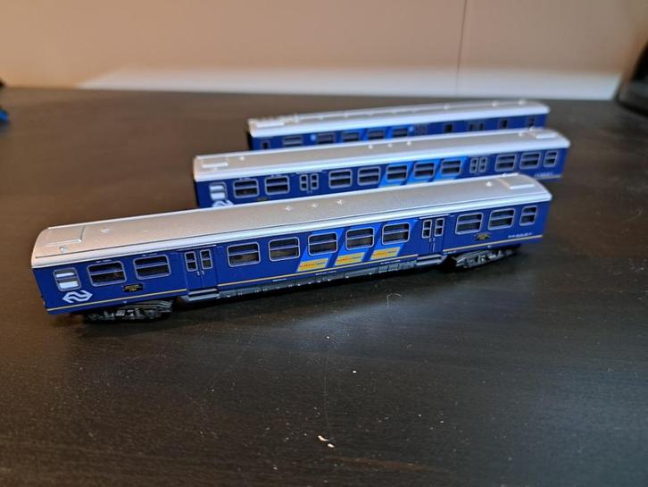 NS Plan E stam (Minitrix 3120/3121), Hobby en Vrije tijd, Modeltreinen | N-Spoor, Zo goed als nieuw, Wagon, Gelijkstroom, Trix