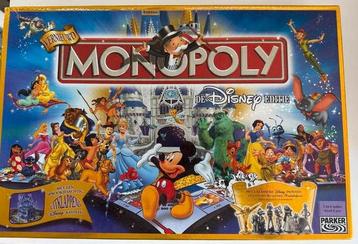 Monopoly Disney Editie met Kasteel beschikbaar voor biedingen