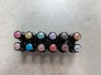 Mini gelpolish/gellak glitter 12x, Ophalen of Verzenden, Gebruikt, Overige kleuren, Handen en Nagels