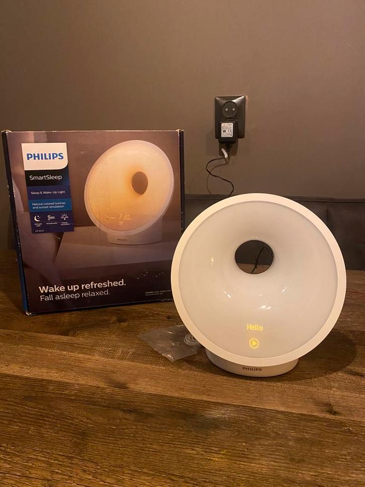 Philips Smart Sleep Wake Up Light, Witgoed en Apparatuur, Wekkers, Zo goed als nieuw, Ophalen of Verzenden