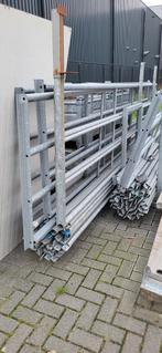 Hekwerk, ijzeren pijpen en tentzeil profiel, Ophalen