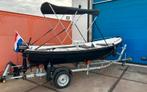 Prachtige Amigo 430 open sloep met trailer en toebehoren, Ophalen, Tot 10 pk, Zo goed als nieuw, 3 tot 6 meter
