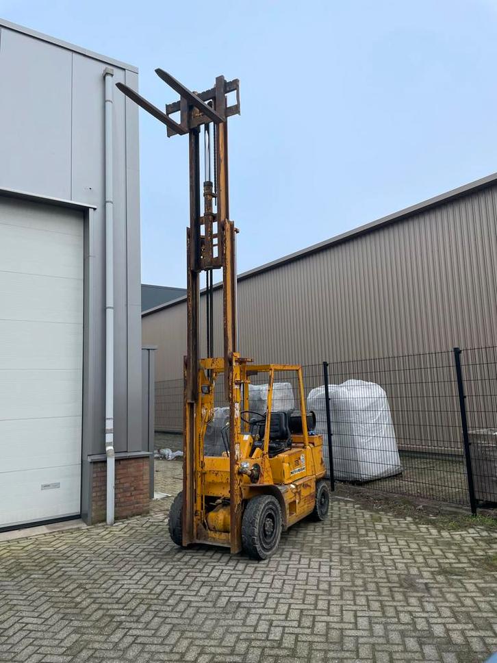 Mitsubishi Heftruck FG25 trippel mast 1992  .Marge truck, Zakelijke goederen, Machines en Bouw | Heftrucks en Intern transport